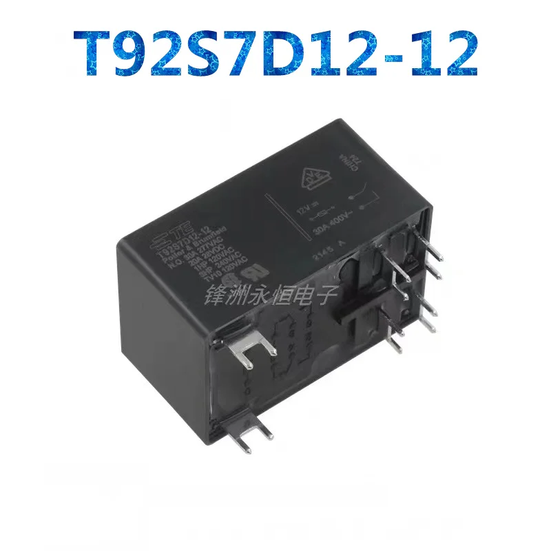 High Power PCB Relays, T92S7D12-12 12VDC, T92S7D12-24, 24VDC, 30A, 6PIN