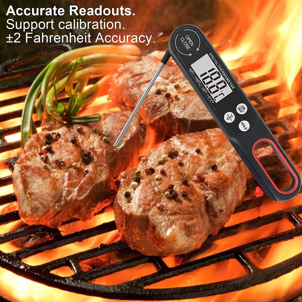 Termometro Per Carne Per Cucinare Termometro Per Alimenti Con Sonda Per Grigliare Carne Barbecue Acqua Latte Vino Liquido Con Sonda Ud09 84326389