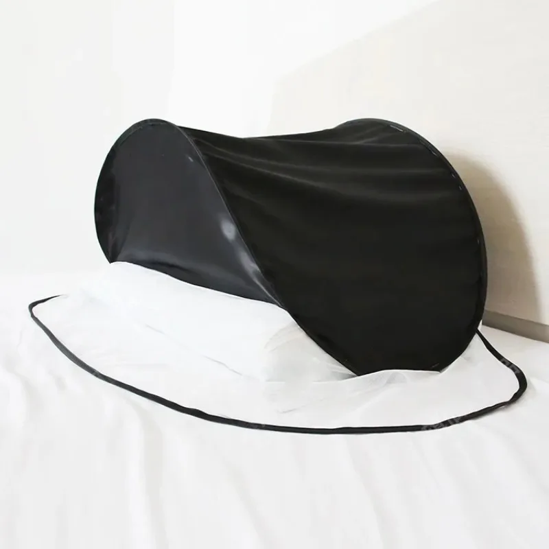 Encryption Light Blocking Mosquito Mask Business Trip Outdoor Travel Folding Mosquito Installation Portable Mosquito Proof Cover