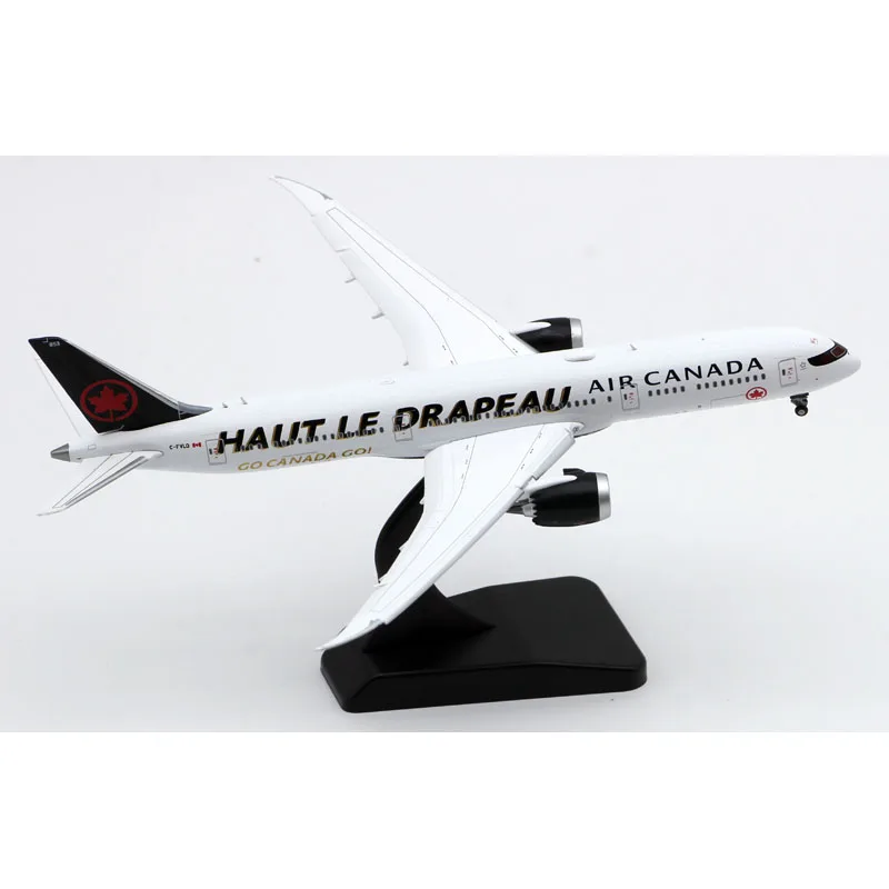 EW4789013A سبيكة تحصيل طائرة هدية JC أجنحة 1:400 الهواء كندا بوينغ B787-9 دييكاست نموذج طائرة C-FVLQ اللوحات أسفل #3