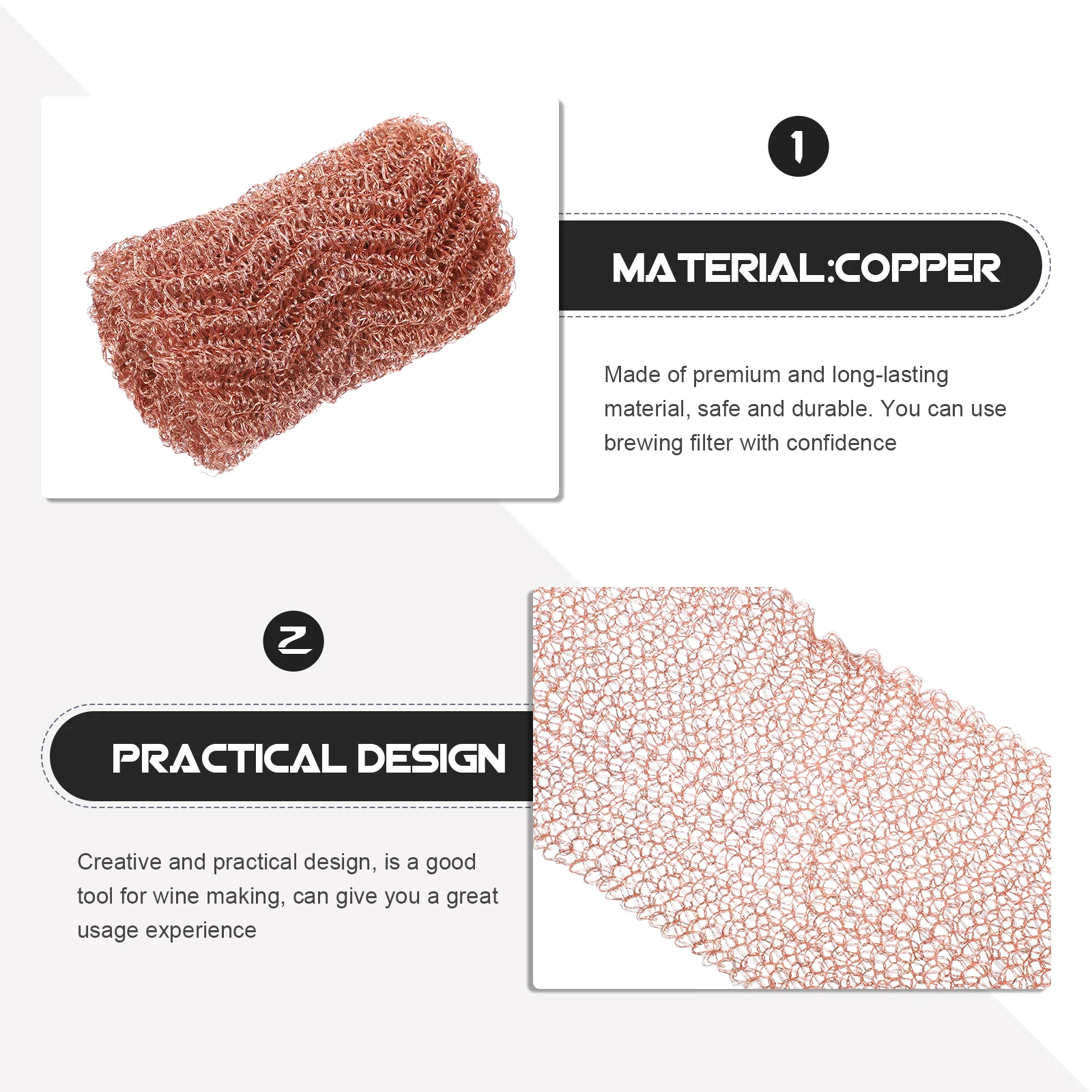 

1 Roll Wine Filter Mesh Strong Reusable Strainer Beer Brew Filter Hop Mesh Strainer Homemade Wine Making Supply