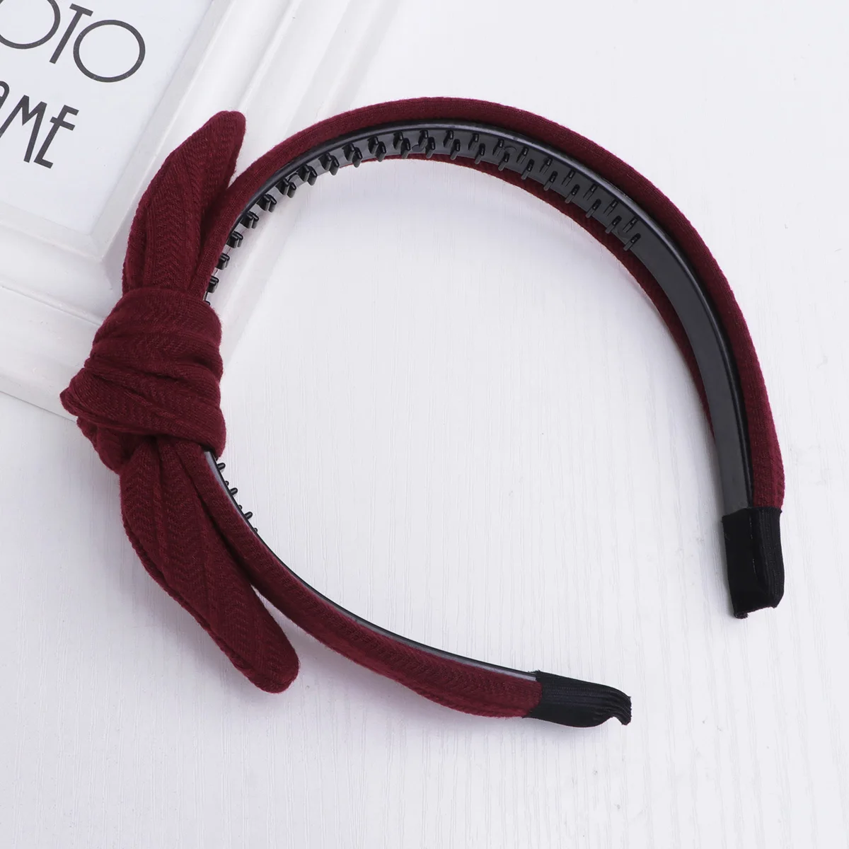 

Anti-slip Hairband Party Headdress Girls Headwear Hoop Bowknot for Non-slip Miss