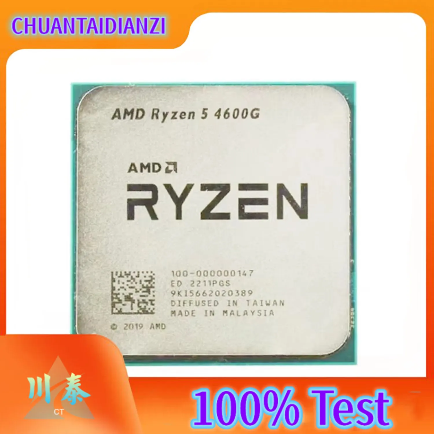 

Processador para CPU AMD Ryzen 5, R5 4600G, 3,7 GHz, 6 núcleos, 12 thread, 65W, L3 = 8M, LGA AM4