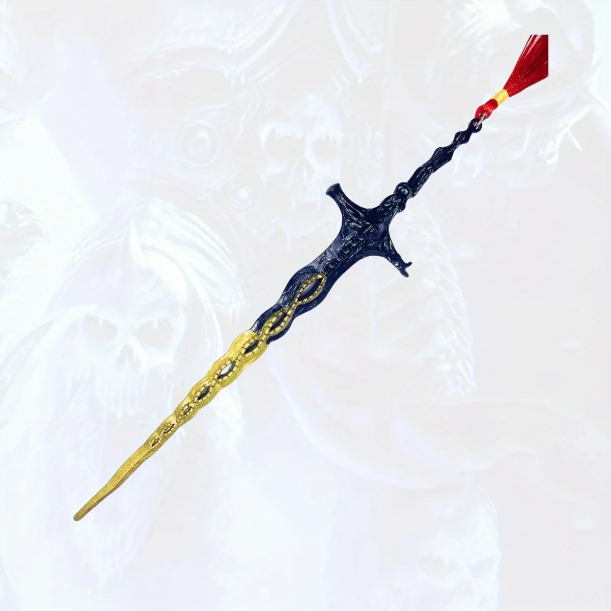 8.6 بوصة Elden Sacred Relic السيف المعدني كاتانا السيف النينجا سكين الساموراي صابر اليابانية كاتانا صابر تأثيري اكسسوارات الدعامة لعبة