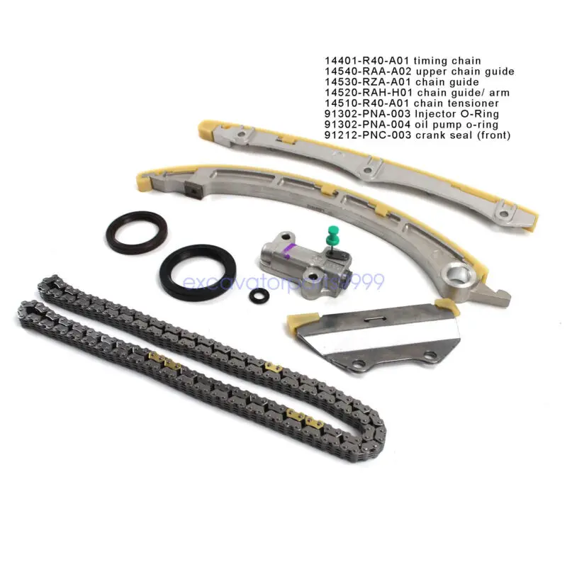 

8PCS SET OEM Timing Chain 14510-R40-A01 For 2008-2012 HONDA ACCORD 2009-2014 ACURA TSX 2.4 K24 14530-RZA-A01