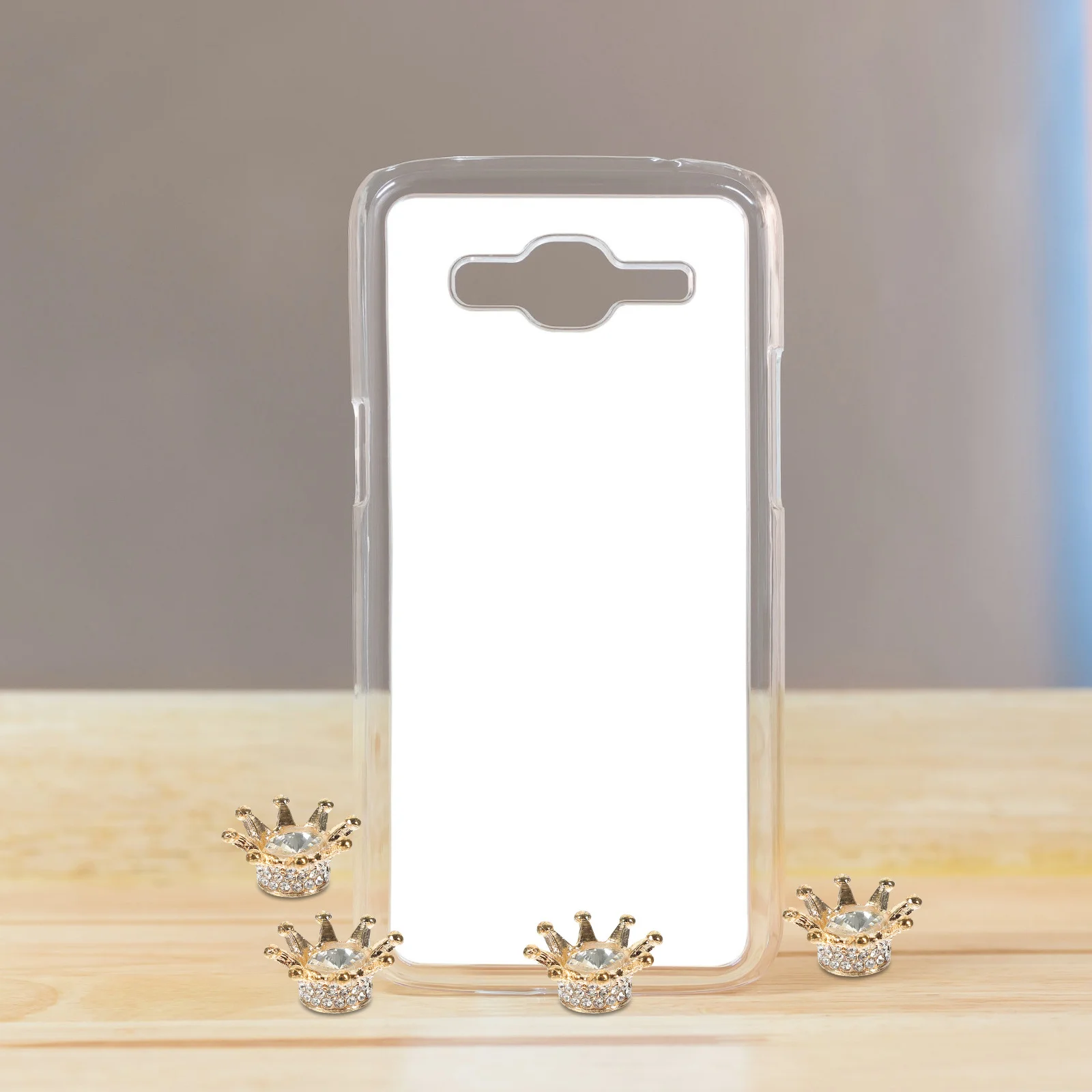 10Pcs Crystal Crowns Beads Charm Jewelry Making DIY Accessories for Necklace Bracelet Shape Decorative Embellishment