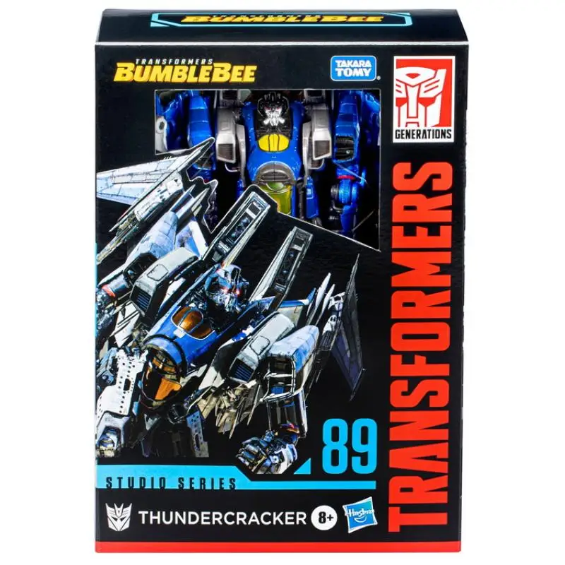 TAKARA TOMY Transformers Toys Studio Series 89 Voyager Class Bumblebee Thundercracker 6,5-Zoll-Actionfigur Geschenk SS89