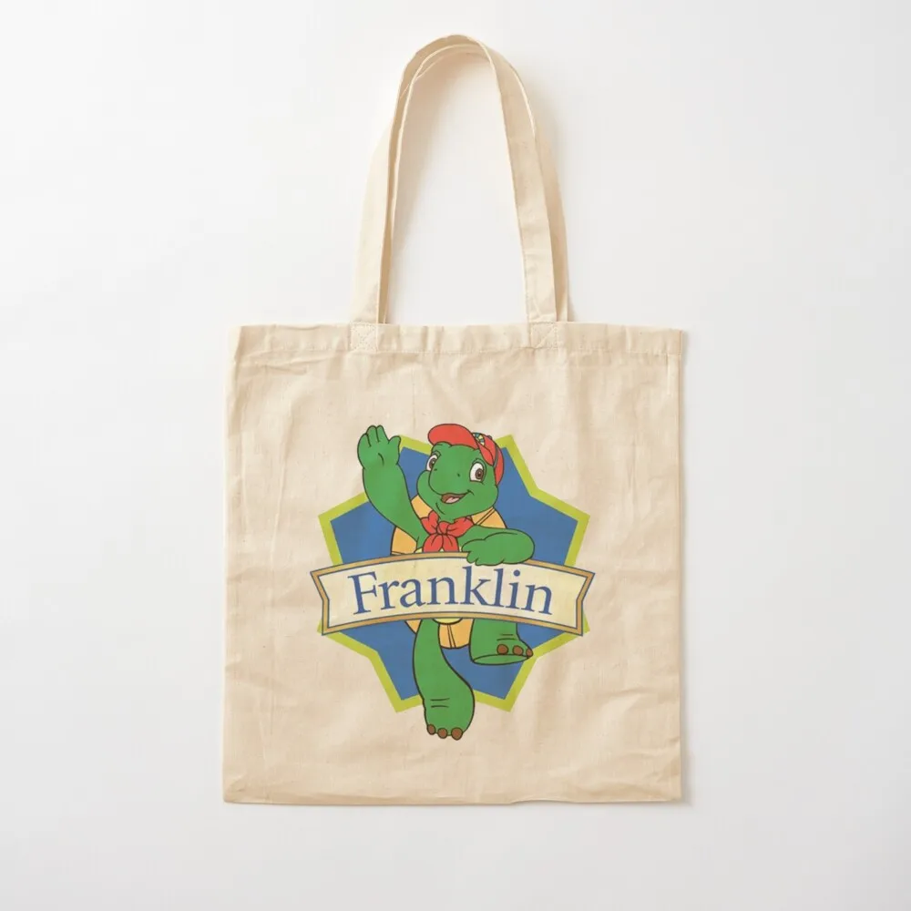 

Franklin the turtle Tote Bag bag luxury women tote bag men's Women's handbag
