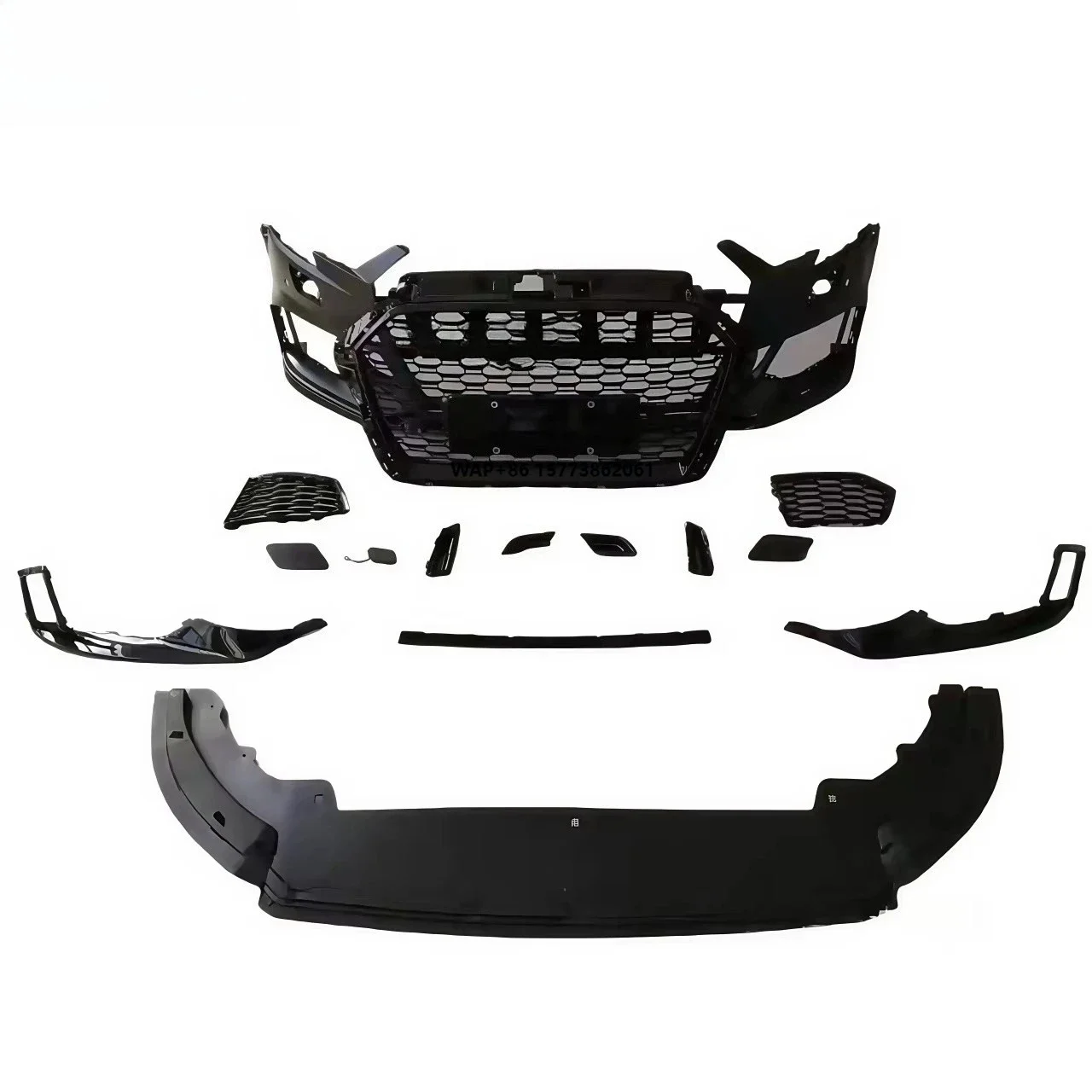 

For A3/RS3 front bumper, high-quality bumper front body kit 17-20 types of kits are available as whole body parts