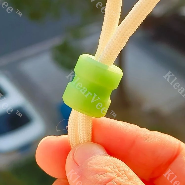 

Luminous resin paracord braided knife pendant backpack folding knife pendant keychain handcrafted flashlight pendant