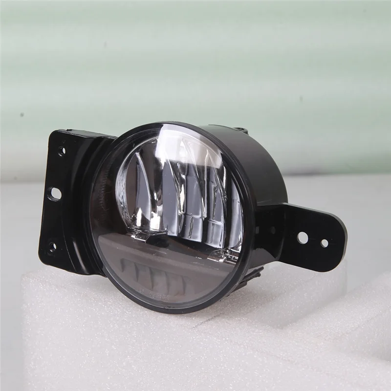 

1Pair Yellow Light LED Fog Lamps For Jeep Wrangler JT 10Th JLU 2018-2024 Daytime Running Lights Front Bumper Headlights-M53K