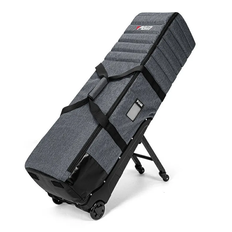 PGM Golf Aviation Bag for Men and Women with Stand Roller Skating Aircraft Checked Bag Thickened Anti-collision Travel Ball Bag