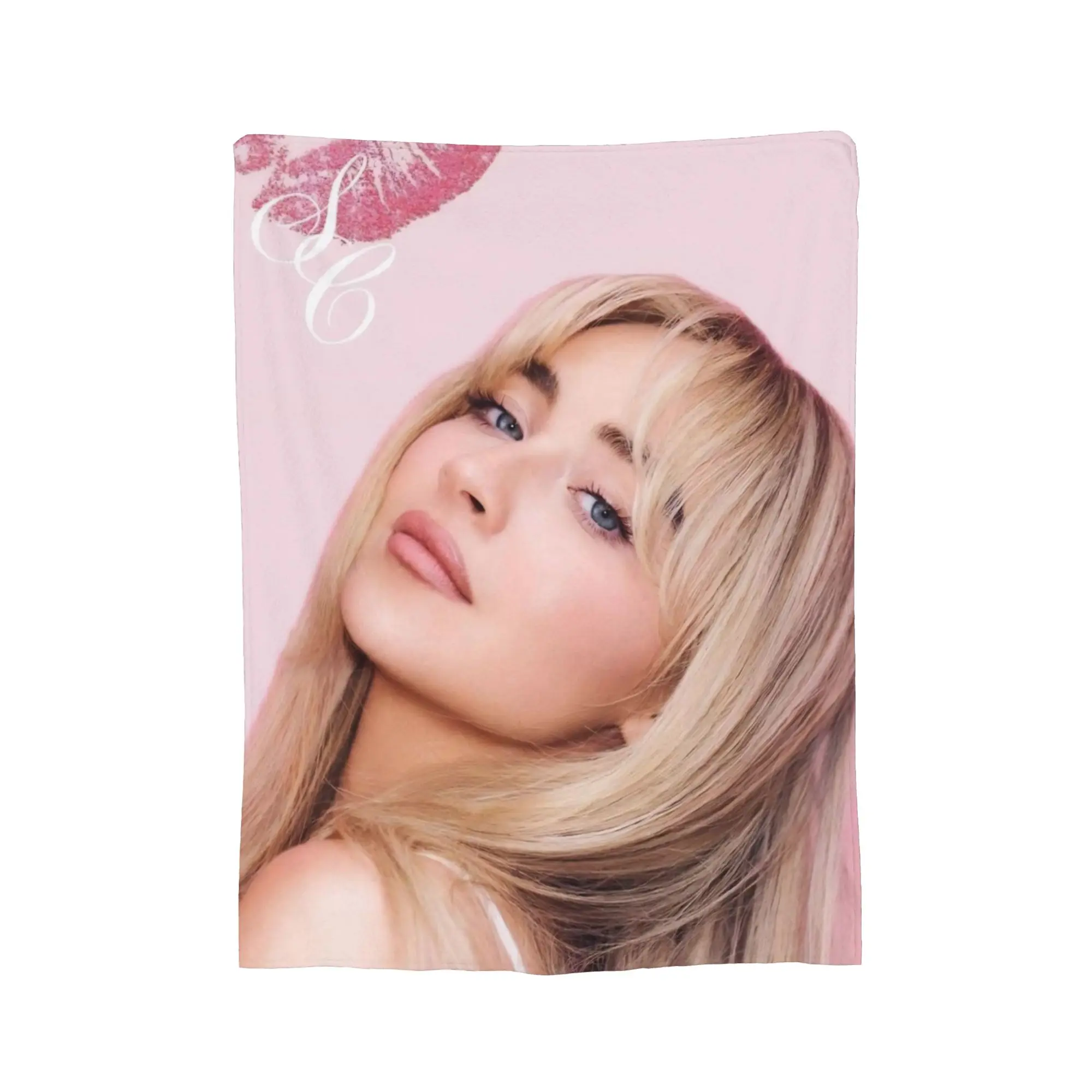Customize Sabrina Carpenter Blanket Fleece Textile Decor  Breathable Ultra-Soft Throw Blankets for Bed Car Bedspread