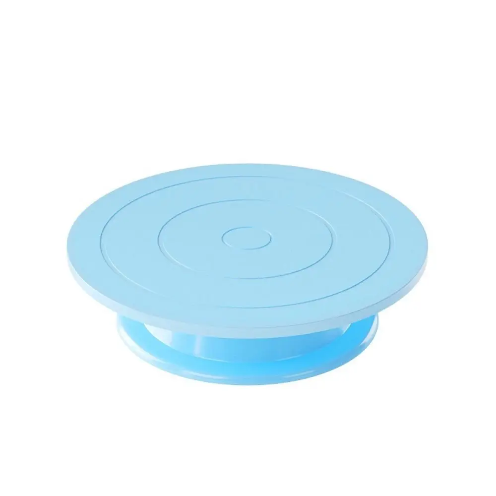Cake Decorating Turntable Stand Rotating Platform Plastic Baking Tool For Birthday Cake Smooth Revolving Pastry Kitchen