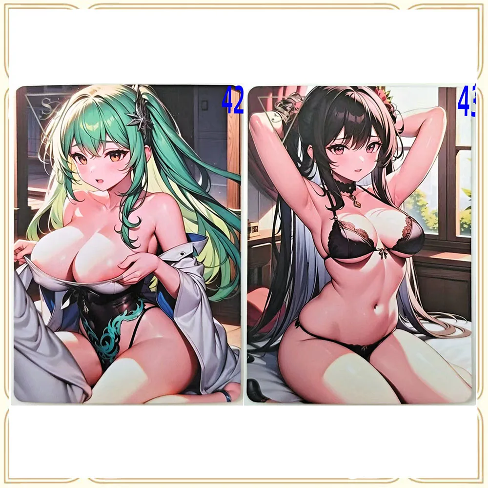 Anime Goddess Story Constellation SR Black Magician Girl Premium Glitter Gry Zabawki Karty Kolekcjonerskie Prezenty Świąteczne Urodzinowe