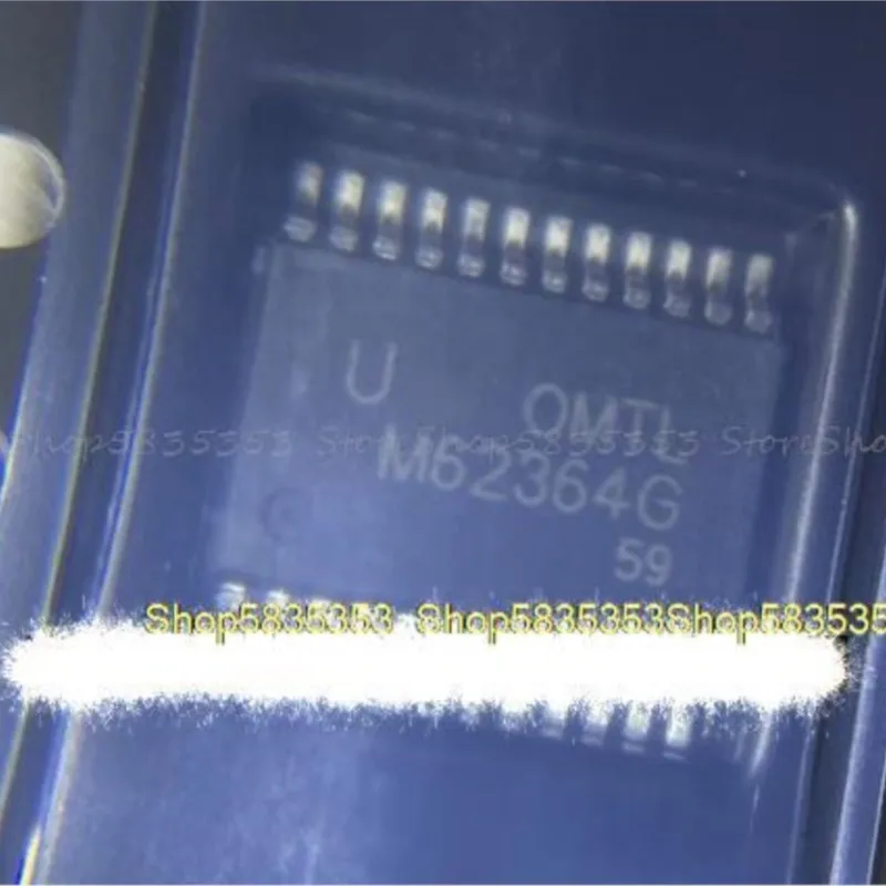 

10-100 шт. новый M62364G M62364G-R24-R SSOP-24 чип цифро-аналогового преобразователя