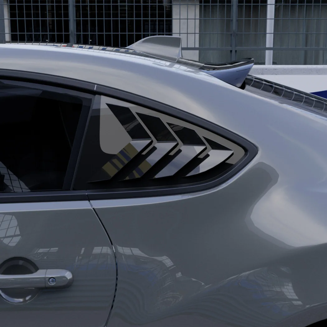 Applicable to Toyota GR86 Subaru BRZ 2022+ rear window louvers and triangular window sticker exterior modifications