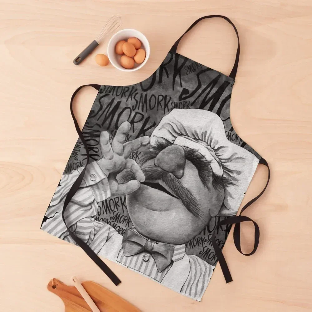 

SWEDISH CHEF SMORK Apron Cute Kitchen Accessories Waterproof innovative kitchen and home items Apron