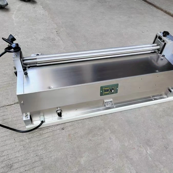 Desktop stainless steel gluing machine
