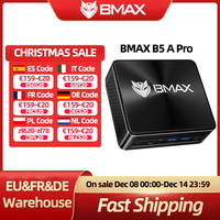 BMAX B5APRO MINI PC AMD Ryzen7 5700U AMD Radeon Graphics 16GB DDR4 512GB SSD Windows 11 Dual Band WiFi Bluetooth 5.2