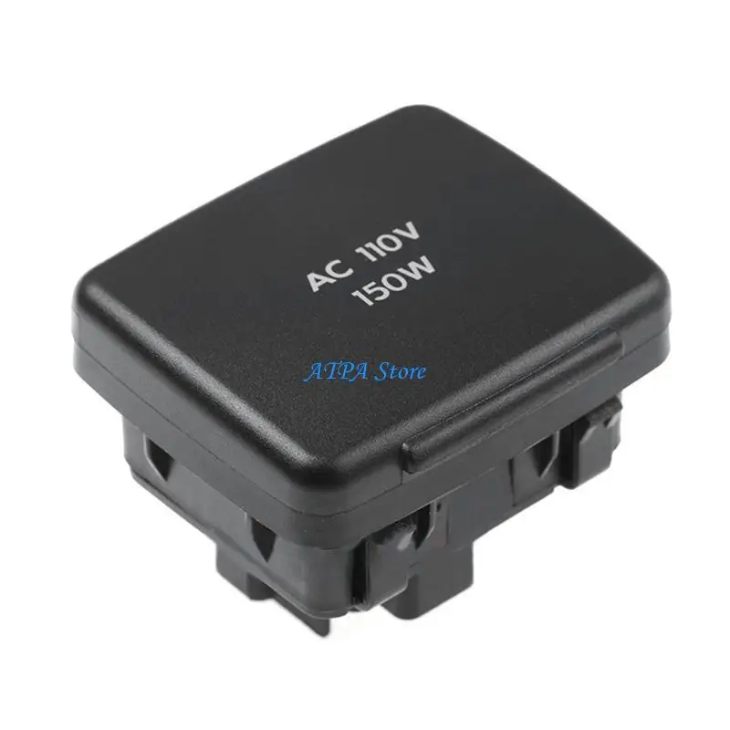 

U13C BC3Z-19N236-A for F150 F250 F350 F450 Auto Center Console Rear Electrical Power Outlet Socket 110V/150W