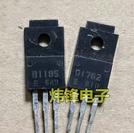 Used 10pcs=5pair D1762 B1185 2SD1762 2SB1185 TO-220F Original disassembly