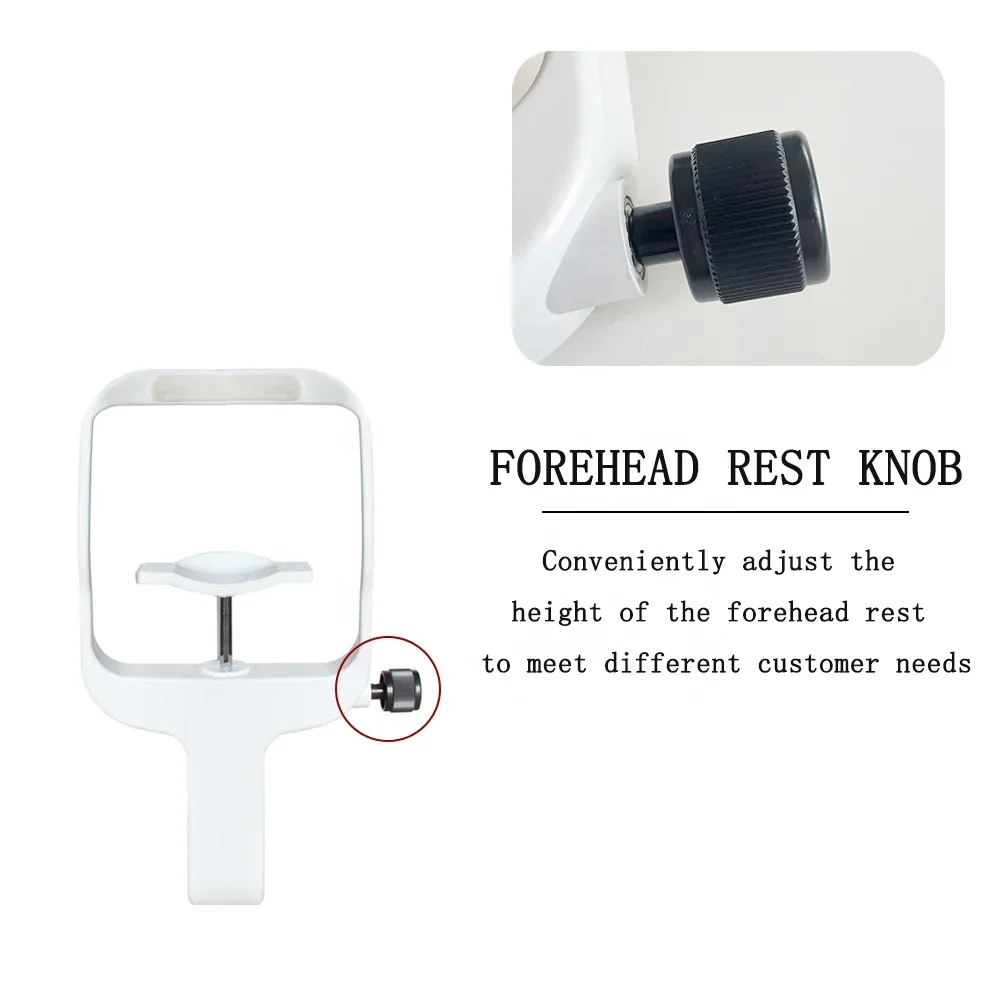 Set Braket Dahi Sandaran Dagu Instrumen Optik untuk Refraktometer Otomatis CR-10