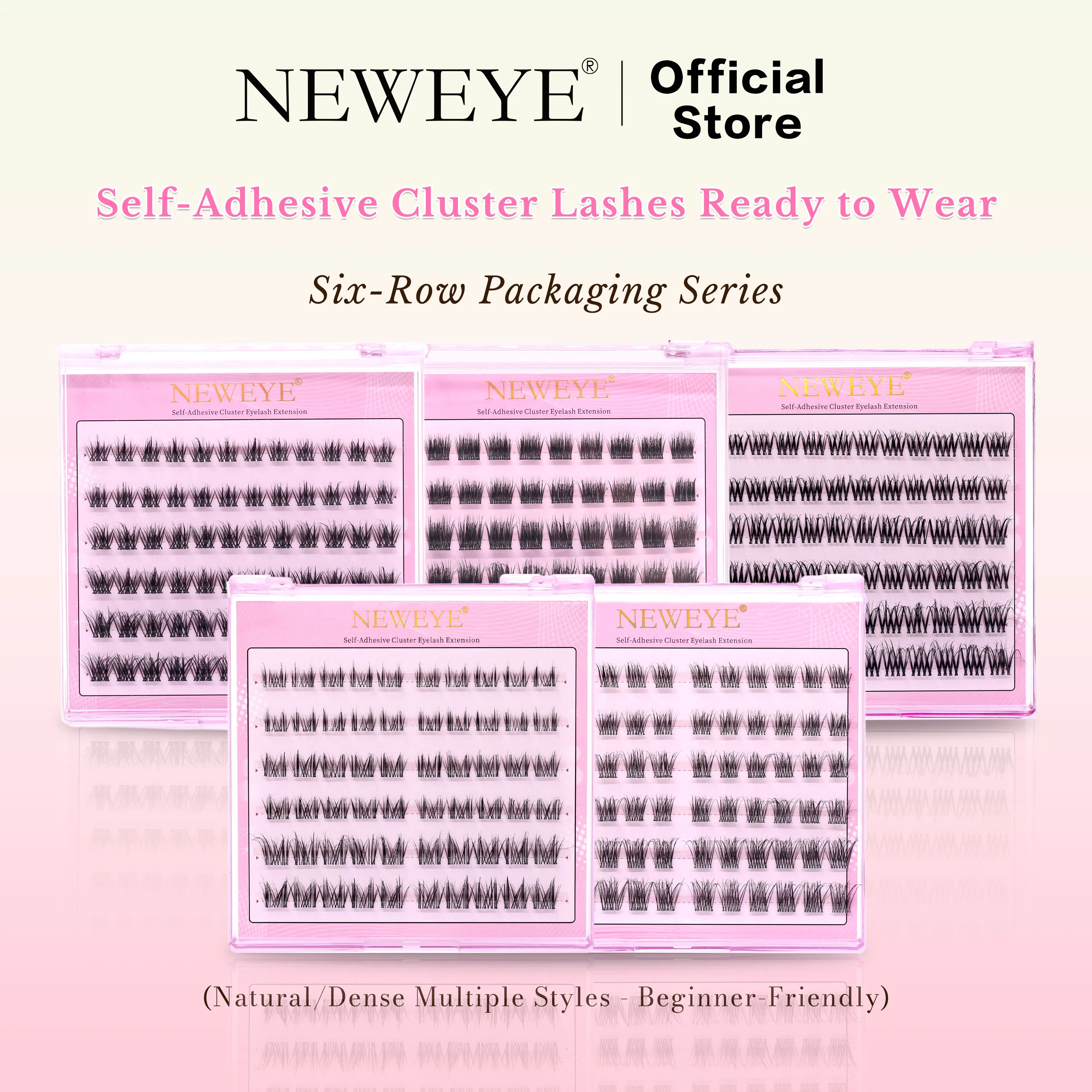 

60/72 Clusters Black DIY NO Glue Need Eyelash Extension Natural And Long Thick And Wispy Long Lasting Reusable Easy Apply Lashes