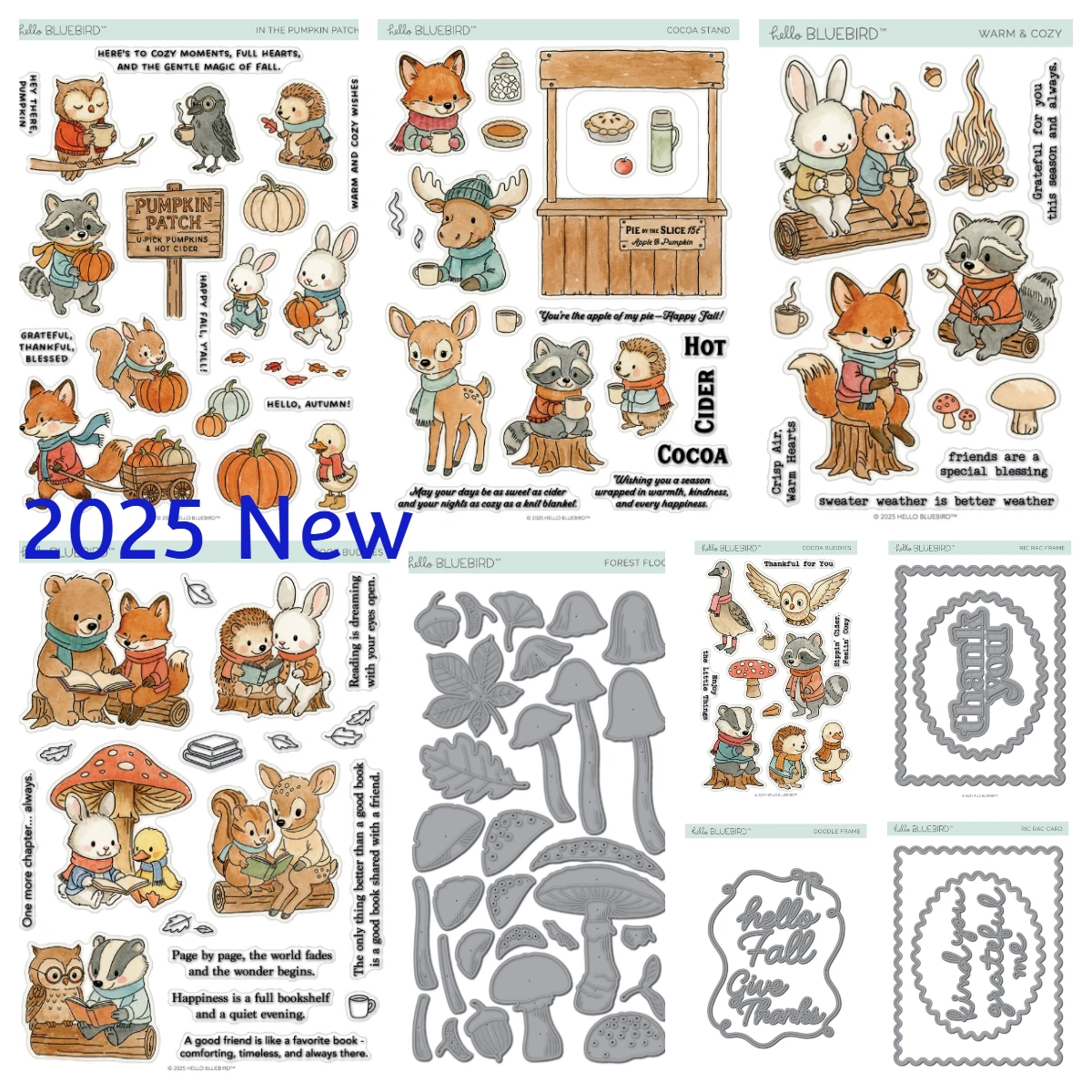 

New September Fall In the Pumpkin Patch Metal Cutting Dies And Clear Stamps For DIY Scrapbook Album Craft Paper Card Decoration