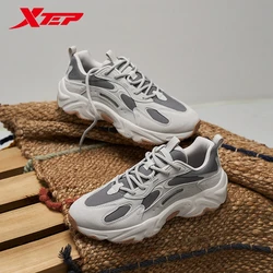 Xtep Run 2.0 Sports Shoes For Men 2024 Autumn Fashion Comfortable Casual Shoes Increase  Leisure Outdoor Shoes 876319320005