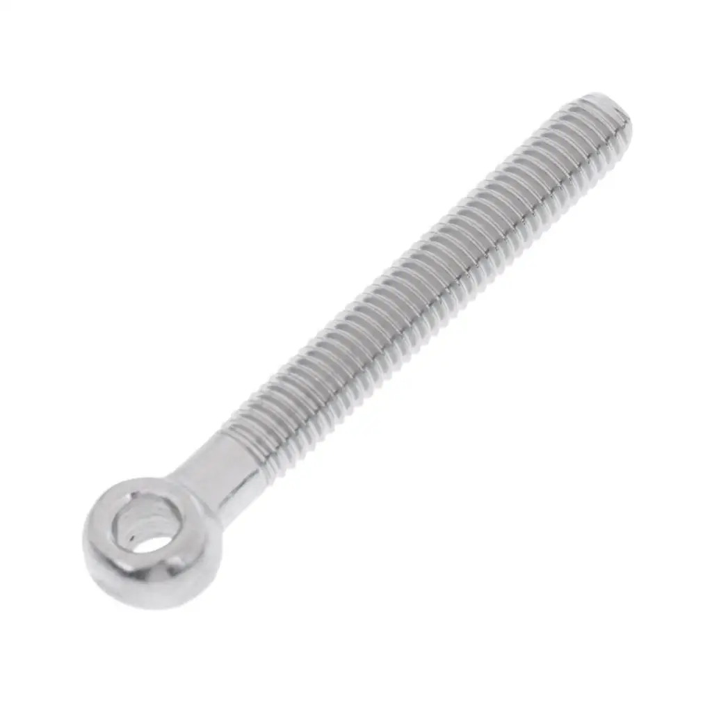 2-6pack M10 304 Stainless Steel Threaded Eye Bolt for Balustrade M10 x 80mm