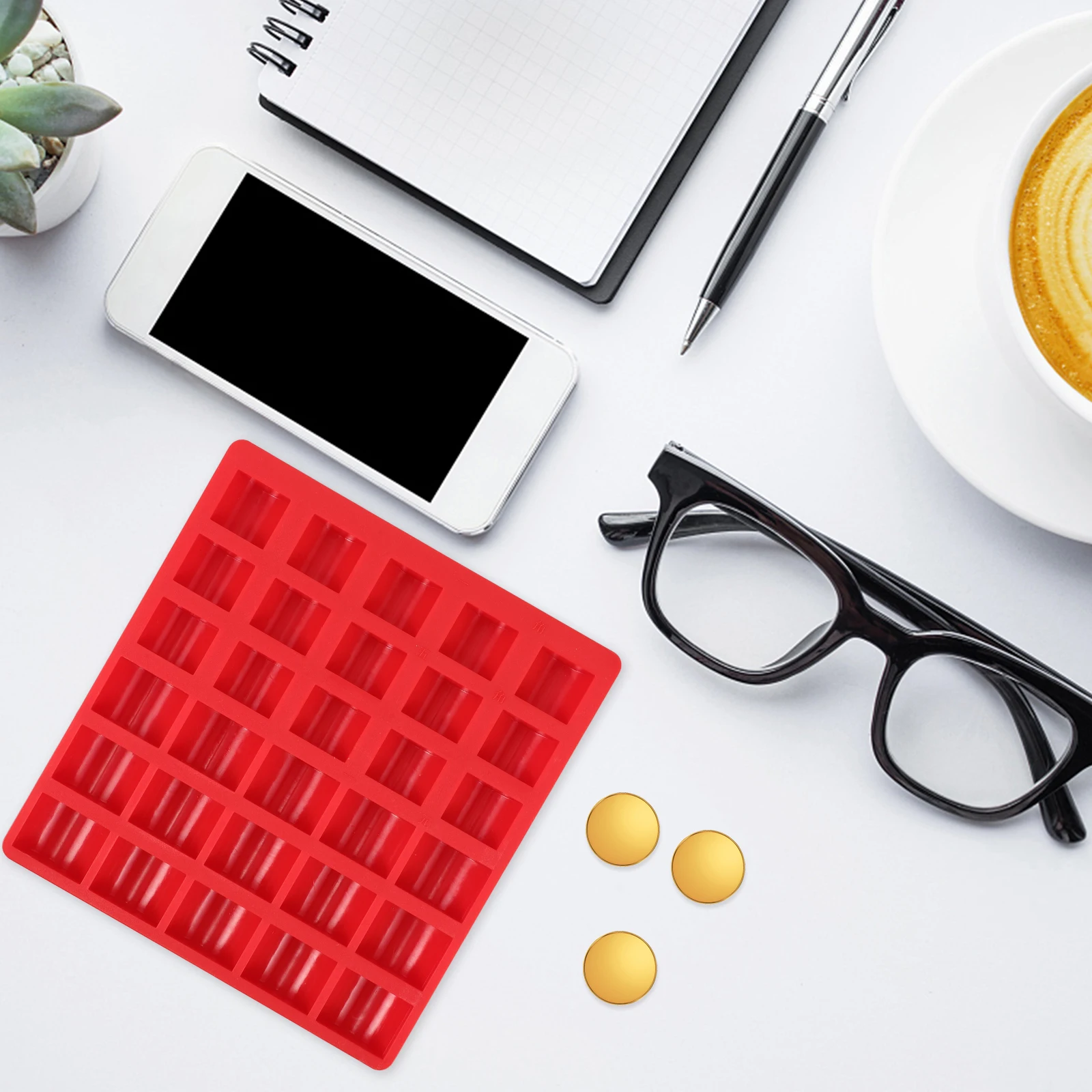 2pcs Coin Classification Box Plastic Change Holder for Collecting Bills Multi-Grid Storage Supermarket Cashier