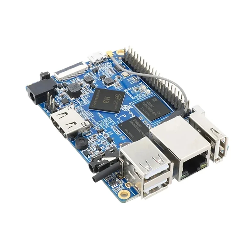 Orange Pi PC Plus Deve board RAM 1G with 8GB Emmc Flash ,Mini Open-Source Single Board,Support 100M Ethernet Port/Wifi