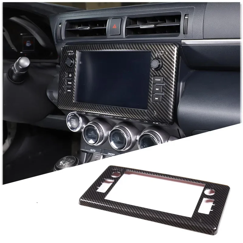 

Для 22 Toyota 86/Subaru BRZ центральная навигационная рамка экрана декоративные аксессуары для салона автомобиля материал ABS