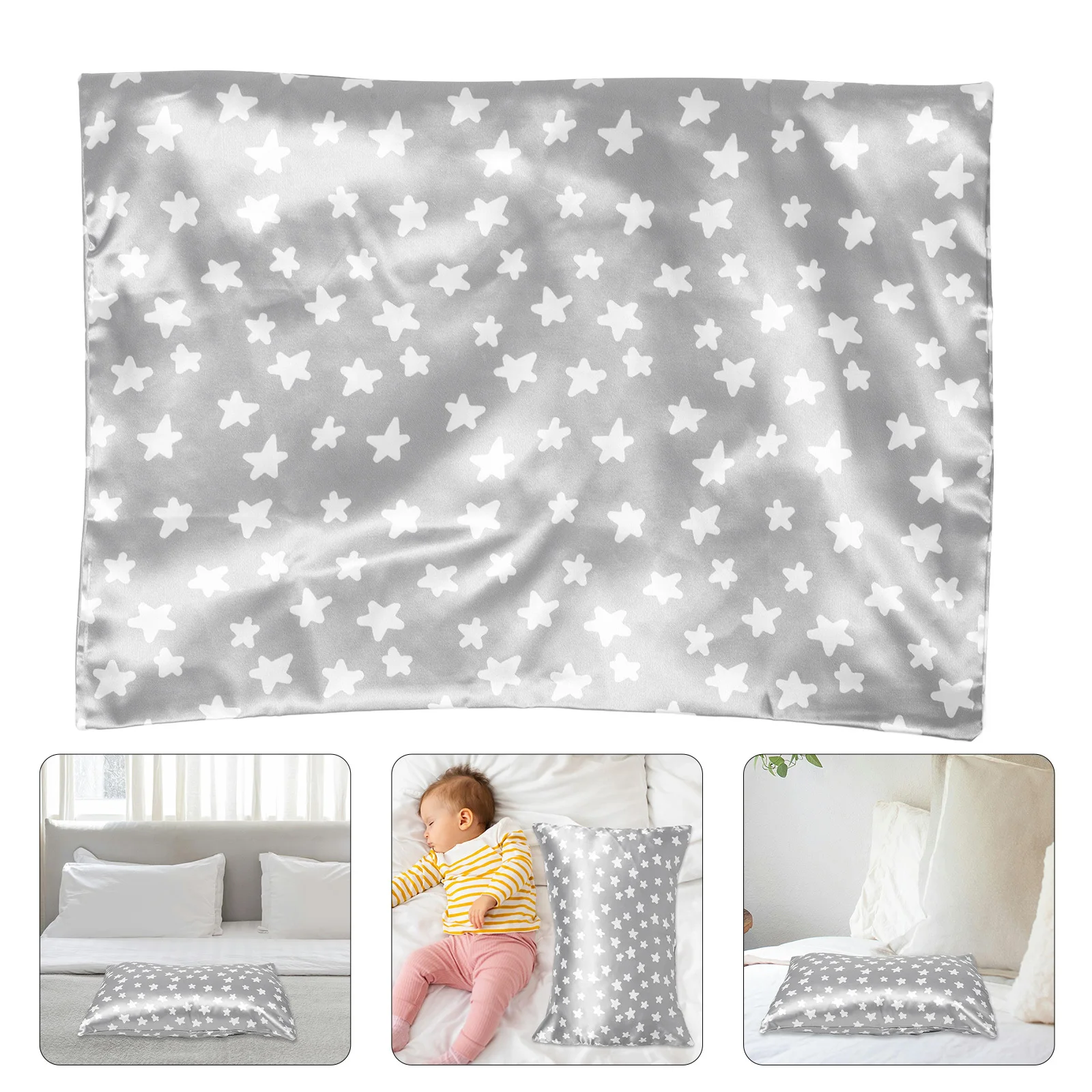 Children Pillowcase Breathable Printed Envelope Style Soft for Kids Hair Care Travel Camping Decorative Small Pillow