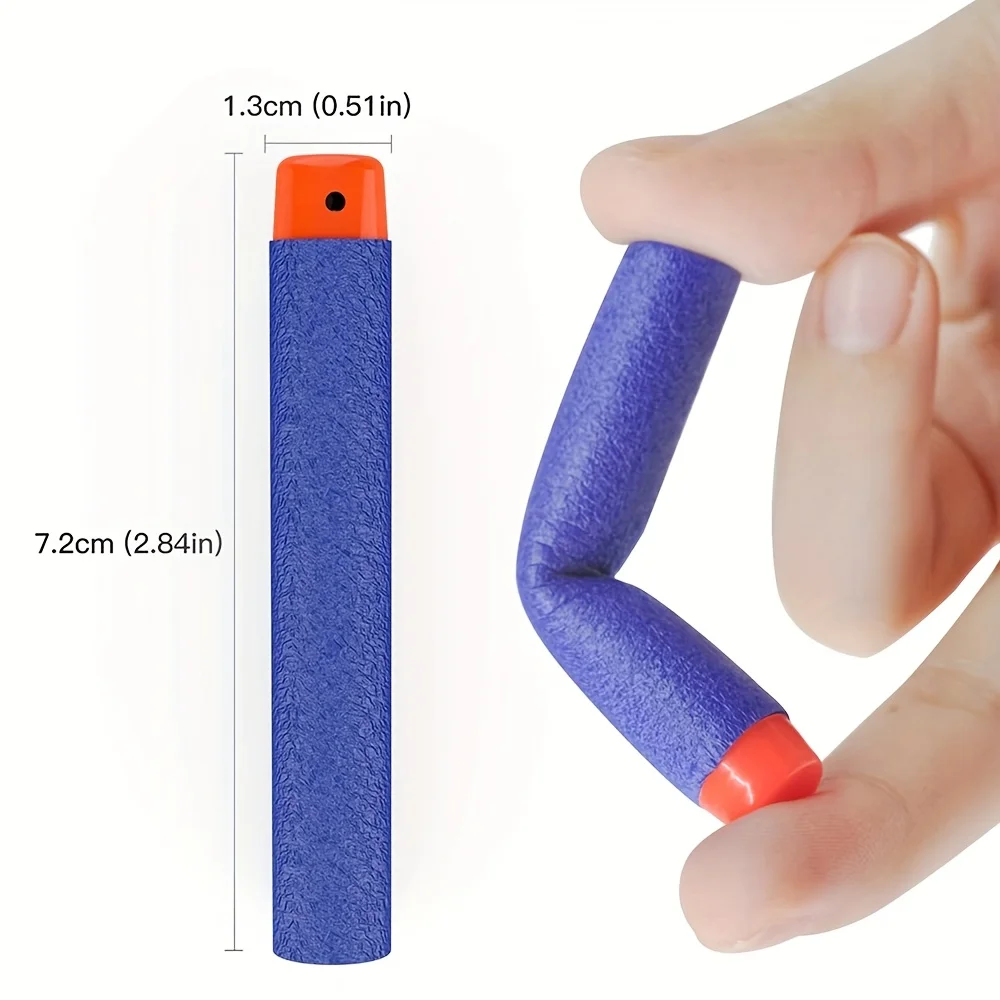 New Model Eva Soft Bullet Gun Colorful Soft Toy Gun With Orange & Blue Design Foam Bullets Included Ideal For Parties Birthdays - Image 5