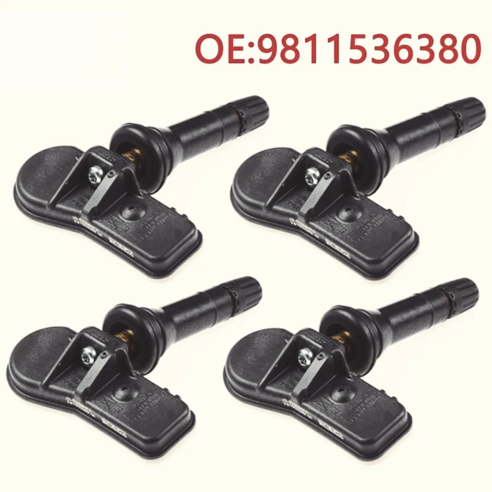 9811536380 433MHZ Sensor  presión  neumáticos TPMS para Peugeot 207 301 308 3008 408 508 5008 para Citroen C4 C5 DS4 DS5 9802003