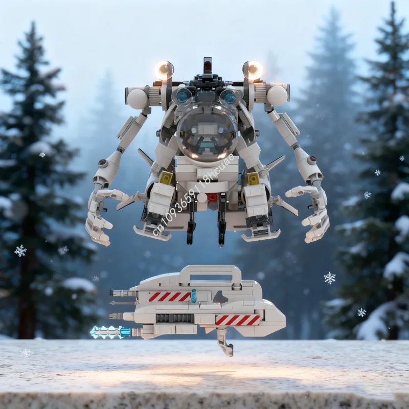 

544 шт. MOC DDM 1 Тип Freestyleed Модель Строительные блоки Архитектура DIY игрушки Идея Образование Рождественские подарки Кирпич Дети День рождения