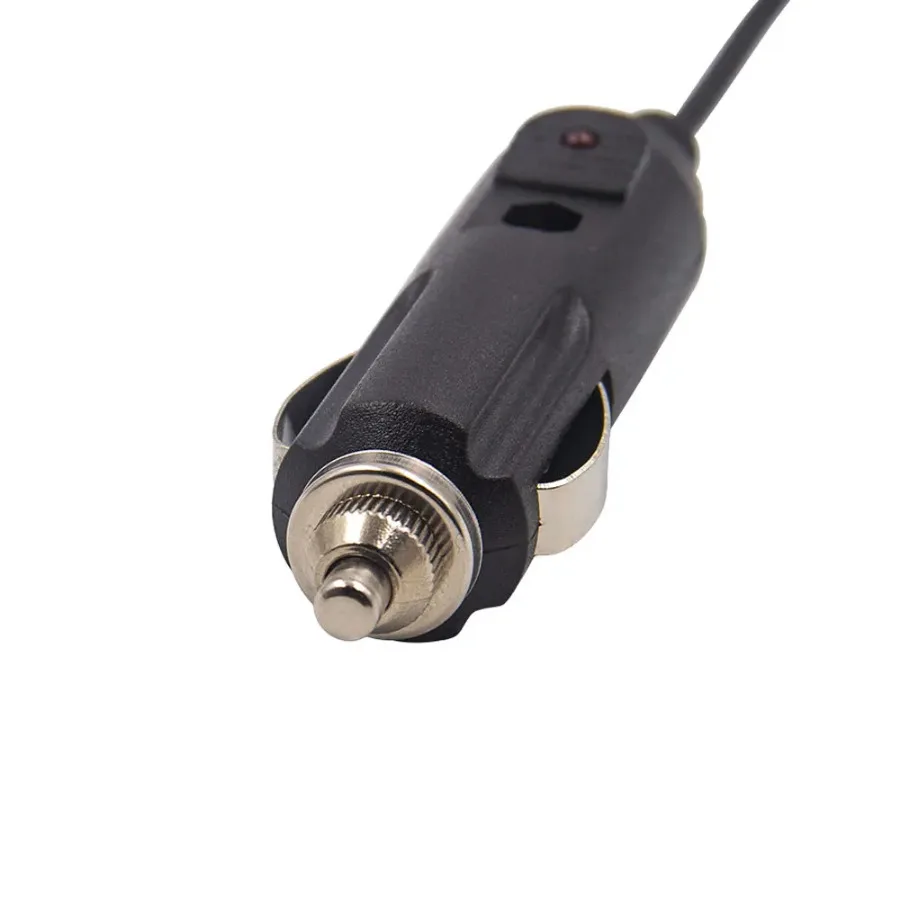 

Universal Pure Copper Car Auto Power Cord 12V Car Cigarette Lighter Socket Plug Connector with Fuse Wire Power Charger Adapter