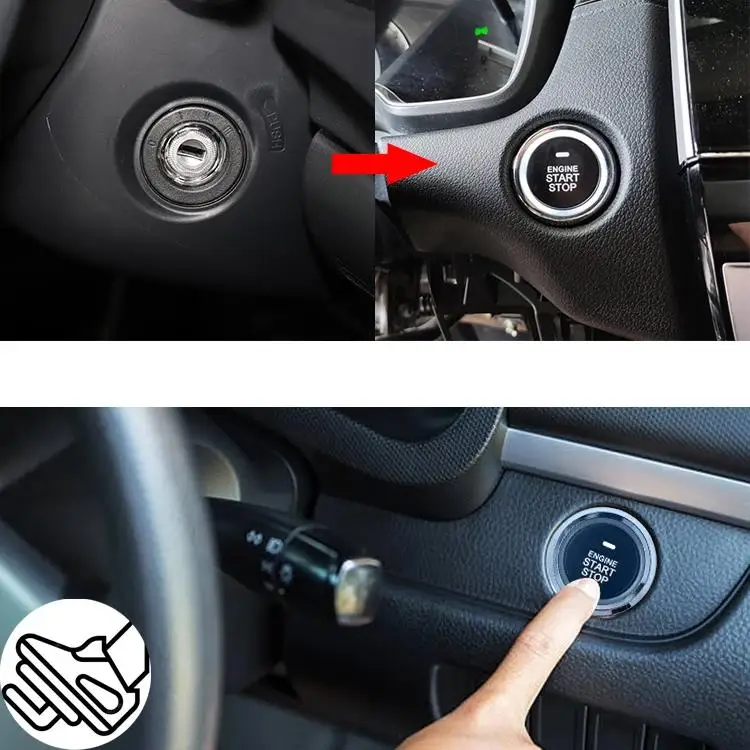 For VW Caravelle Multivan Add Engine Remote Starter Keyless Go Car Accessories Push Start Keyless Entry