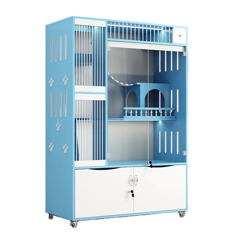 

Box Enclosure Cat Litter Furniture Hidden Wooden Enclosed Cabinet Solid wood Bespoke Pet Crate