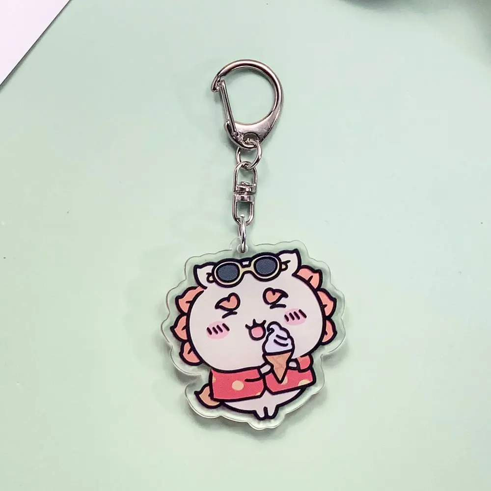 Anime Characters Acrylic Keychain Set, Gift for Bag Charm Lovers