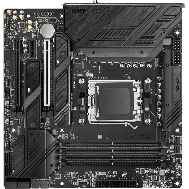 For MAG B650M MORTAR WIFI DDR5 Mortar Main Board Supports CPU 9850X3D/9700X/9600X ( B650/AM5 Interface)