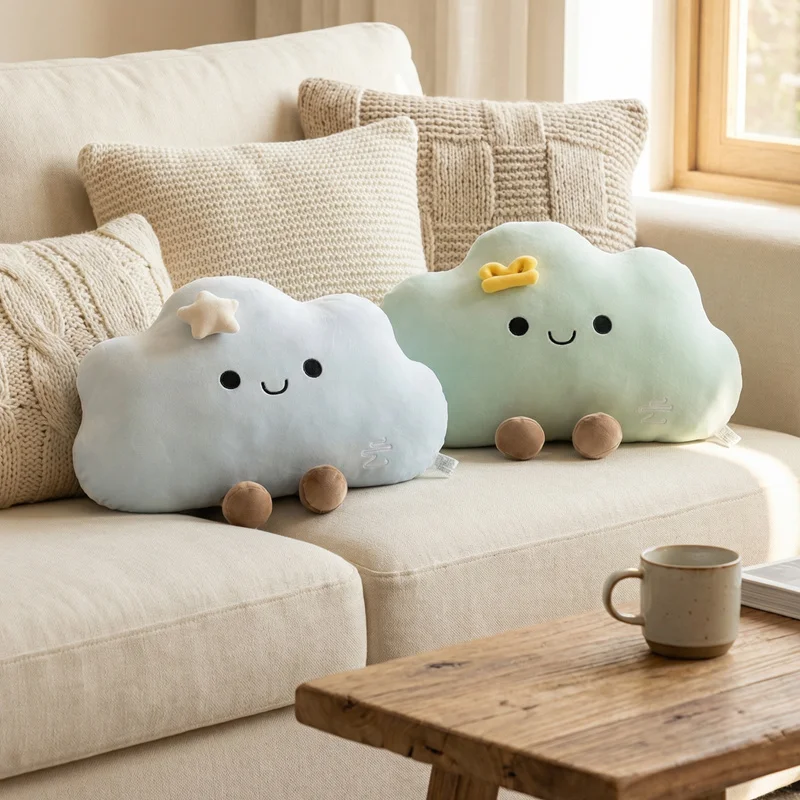 Soft And Comfortable Texture Home Decor 55x45cm Cloud Shaped Hug Pillow Cushion Sofa Home Decoration Throw Pillows