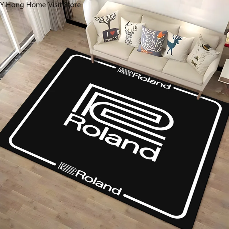 1PC Exquisite Roland Carpet Soundproof Drum Area Rug Carpet for Living Room Bedroom Home Sofa Decoration,Kids Non-slip Floor Mat