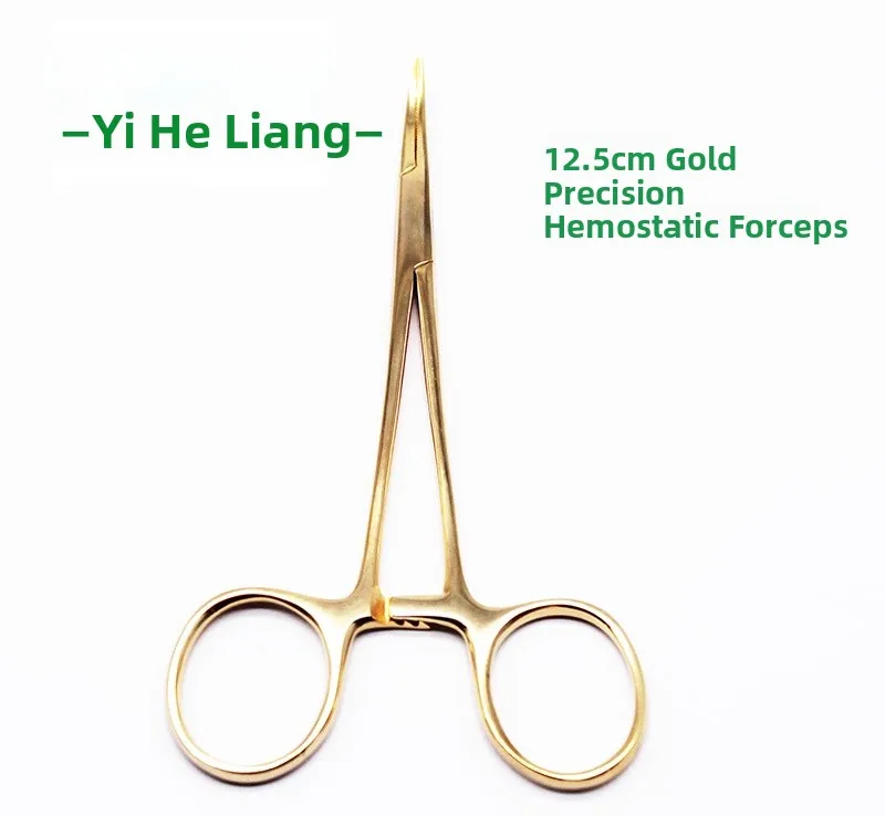 

Gold Colored Medical ade Blood Clamps Bent Head Mosquito Sle Hair Removal Clamps for Outdoor Cam Travel Fiing Gear