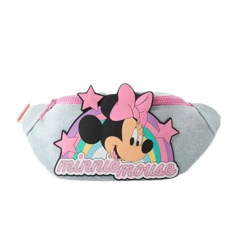 

Disney Minnie Mouse Sports Crossbody Bag for Girls Pink Adjustable Waist Pack with Coin Pocket Outdoor Leisure Use