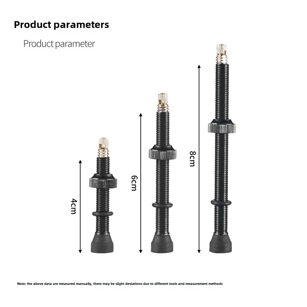 Mountain road bicycle vacuum fetal air nozzle Aluminum alloy valve core nozzle nozzle extension