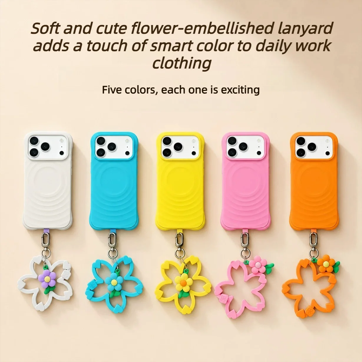 Silicone Liquid Case - Custodia in Silicone Liquido Effetto Onda