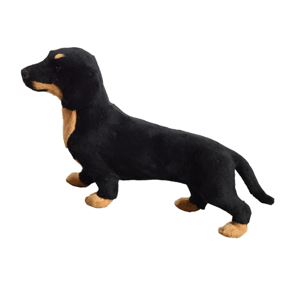 Dachshund Model Thinking Expansion Toy Lifelike Dog Toys Small Inner Polyethylene Kids'